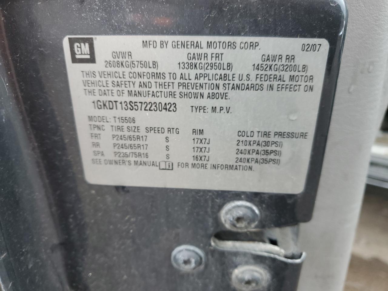 2007 GMC Envoy