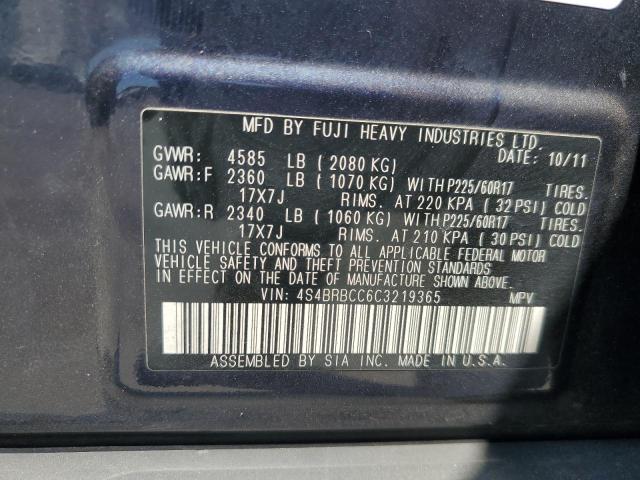2012 Subaru Outback 2.5i Premium