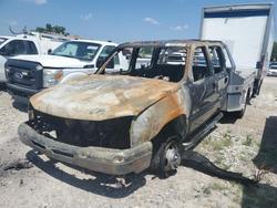 Salvage trucks for sale at Kansas City, KS auction: 2007 Chev Rolet Silverado Flatbed Truck