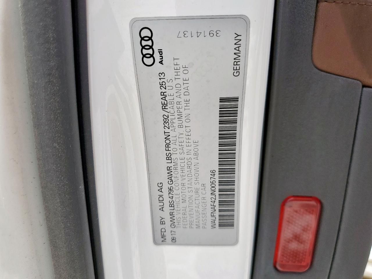 2018 Audi A4 Prestige