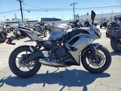 Salvage motorcycles for sale at Sun Valley, CA auction: 2021 Kawasaki EX650 N