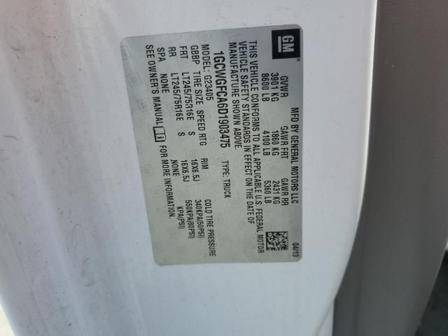 2013 Chevrolet Express G2500