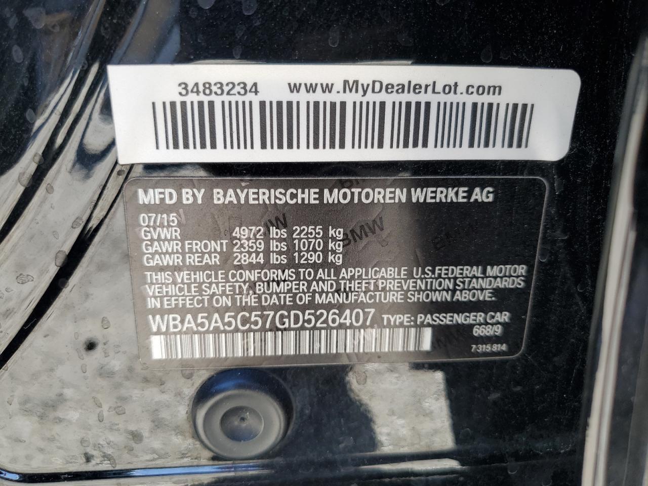 2016 BMW 528 i