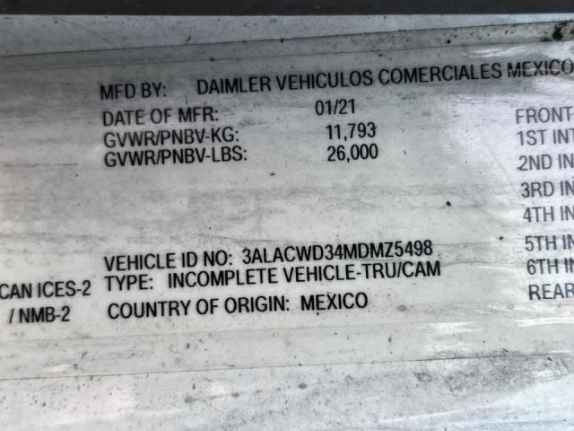 2021 Freightliner M2 106 Medium Duty
