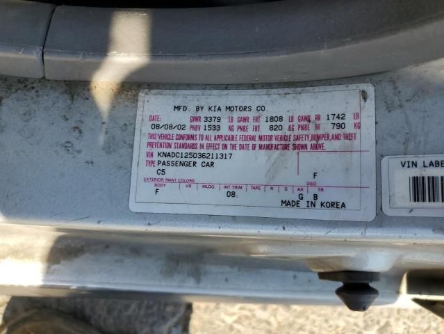 2003 KIA Rio