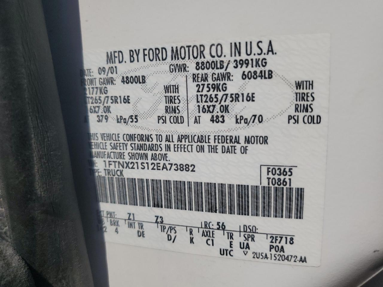 2002 Ford F250 Super Duty