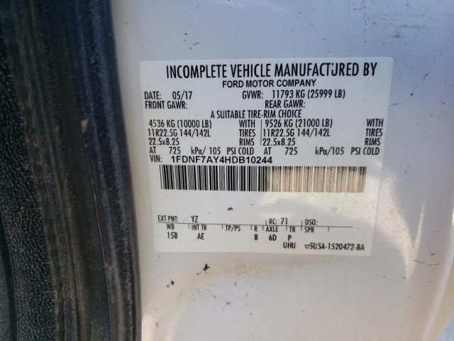 2017 Ford F750 Super Duty