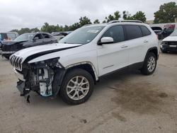 Jeep salvage cars for sale: 2017 Jeep Cherokee Latitude