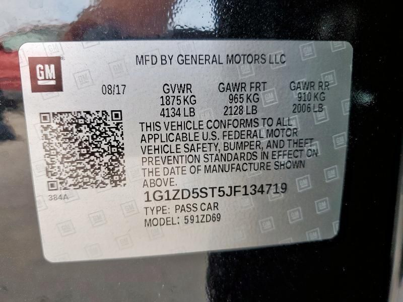 2018 Chevrolet Malibu LT
