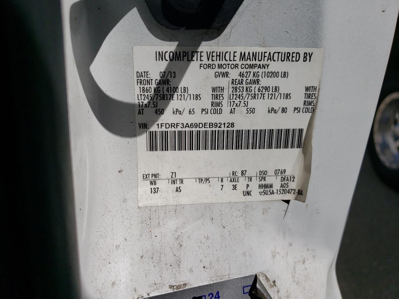 2013 Ford F350 Super Duty