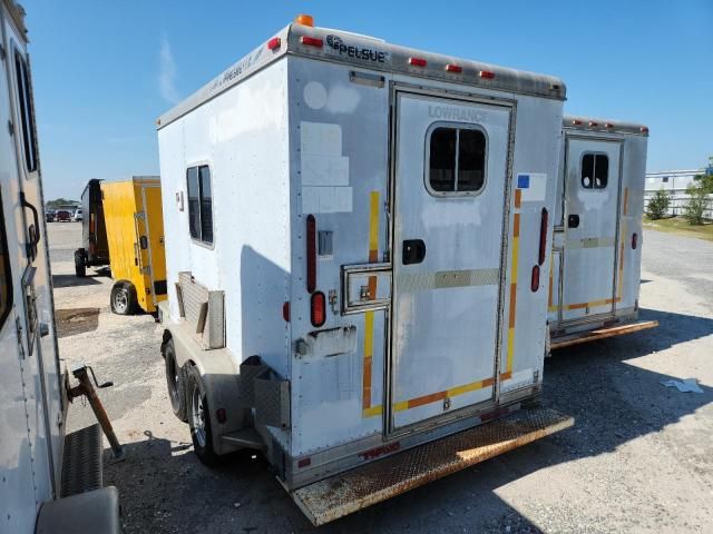 2000 Pelsue UE 7011A Fiber Optic Splicing Trailer