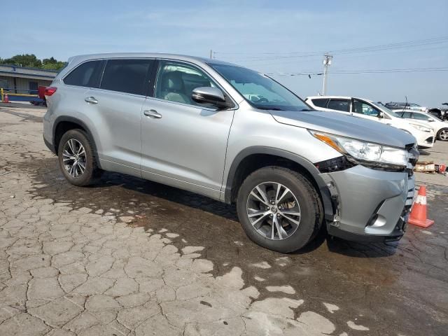 2018 Toyota Highlander le