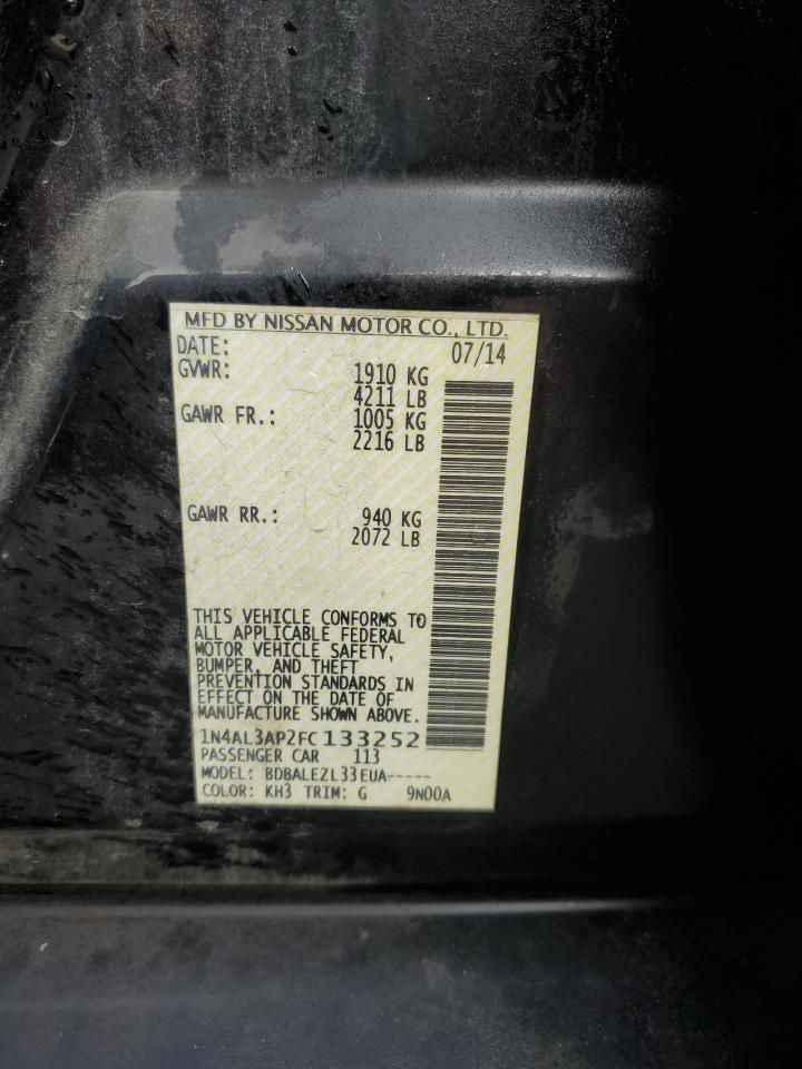 2015 Nissan Altima 2.5