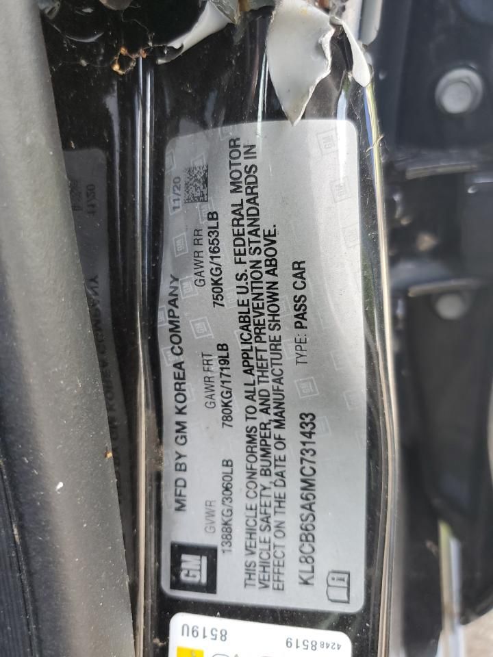 2021 Chevrolet Spark ls