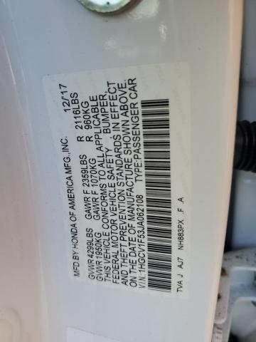 2018 Honda Accord exl
