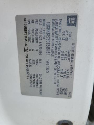 2012 Chevrolet Silverado K1500 LT