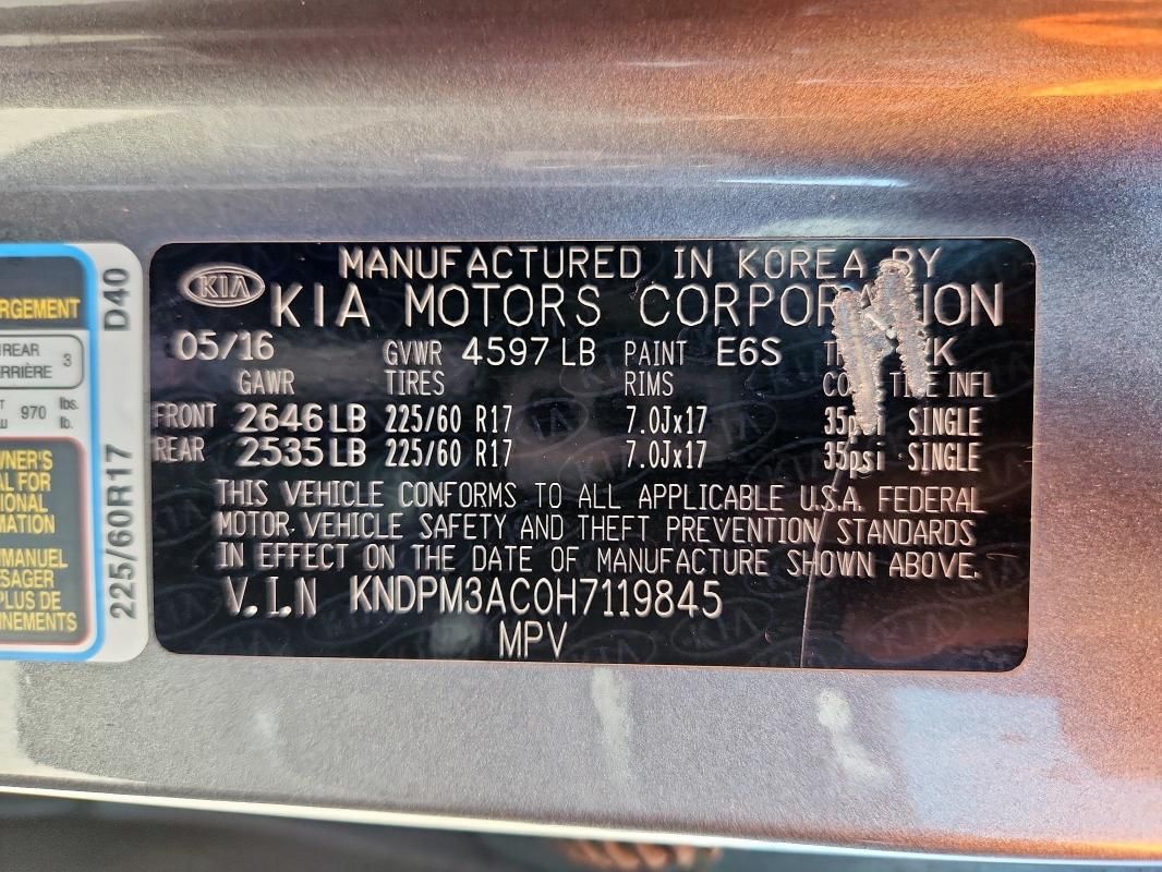 2017 KIA Sportage LX