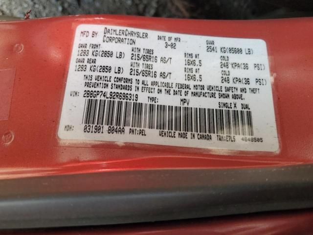 2002 Dodge Grand Caravan ex