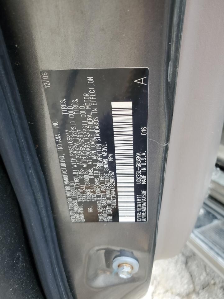 2007 Toyota Sequoia SR5