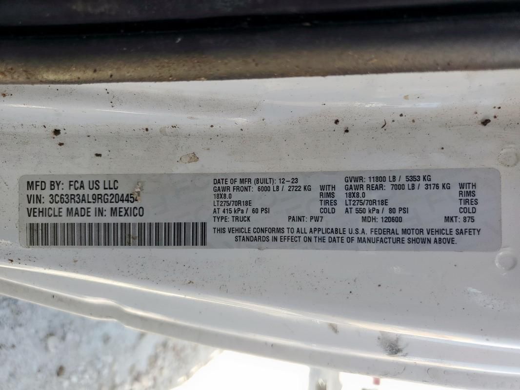 2024 Dodge RAM 3500 Tradesman Regul