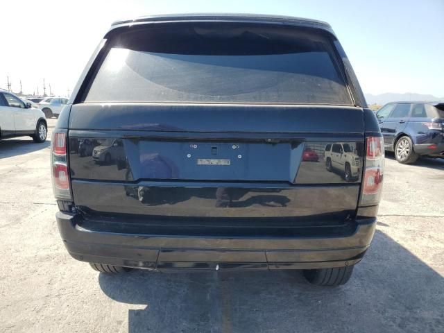 2018 Land Rover Range Rover Supercharged