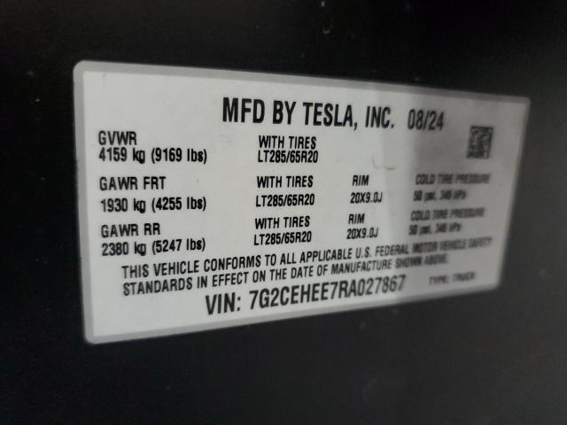 2024 Tesla Cybertruck