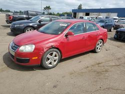 Volkswagen salvage cars for sale: 2008 Volkswagen Jetta SE