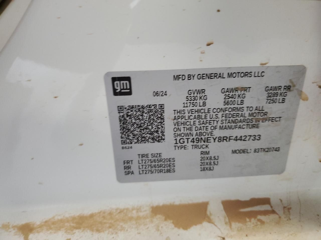 2024 GMC Sierra K2500 slt