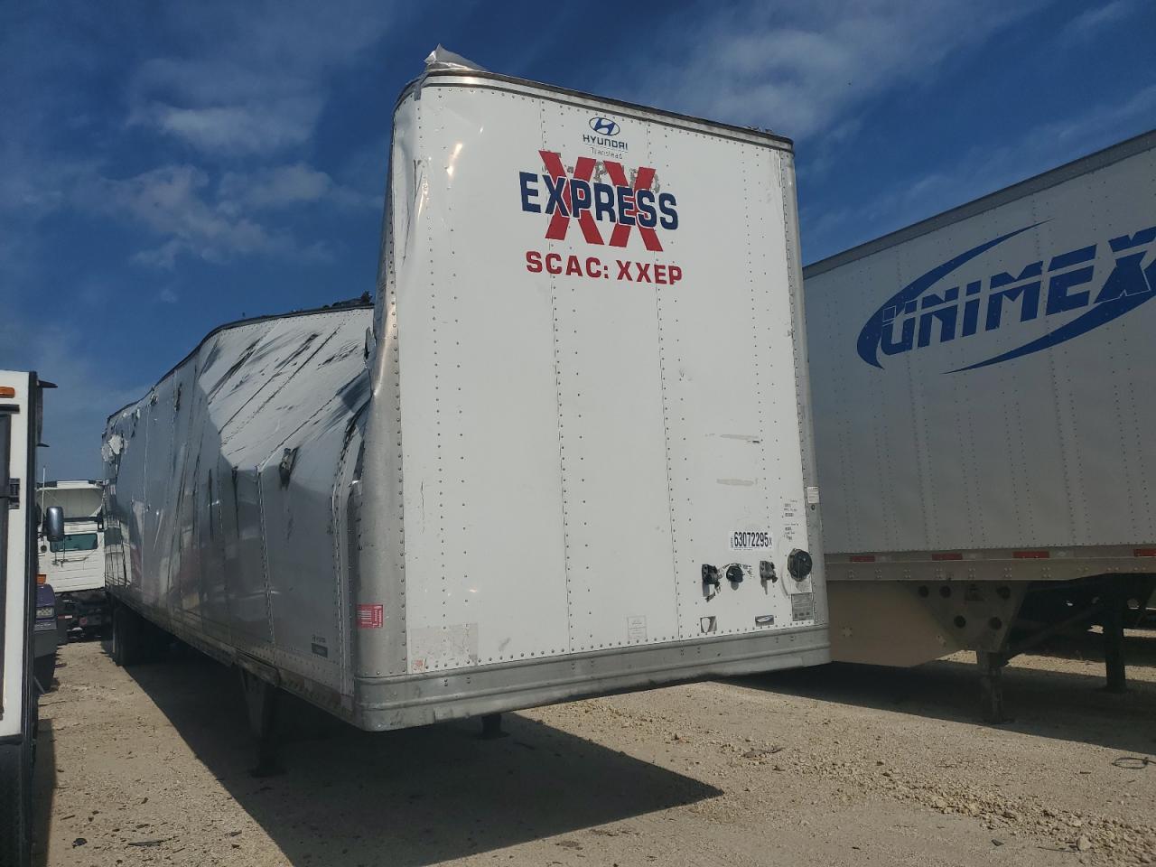 2019 Hyundai VC2530152-AJS DRY Van Trailer