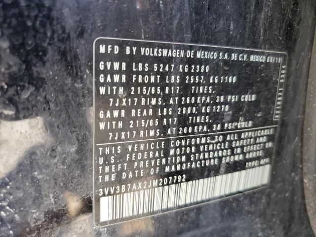 2018 Volkswagen Tiguan se