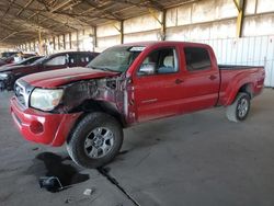 Salvage trucks for sale at Phoenix, AZ auction: 2006 Toyota Tacoma Double Cab Prerunner Long BED