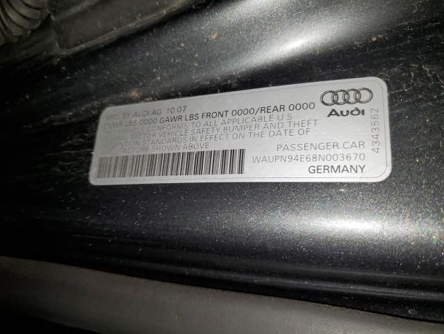 2008 Audi S8 Quattro