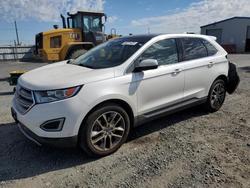 Ford salvage cars for sale: 2016 Ford Edge Titanium