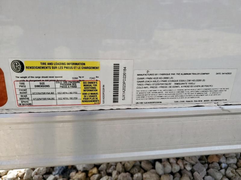 2023 ATC 2023 Aluminum RCLA8520+0-2T5 2K Enclosed Cargo TRA
