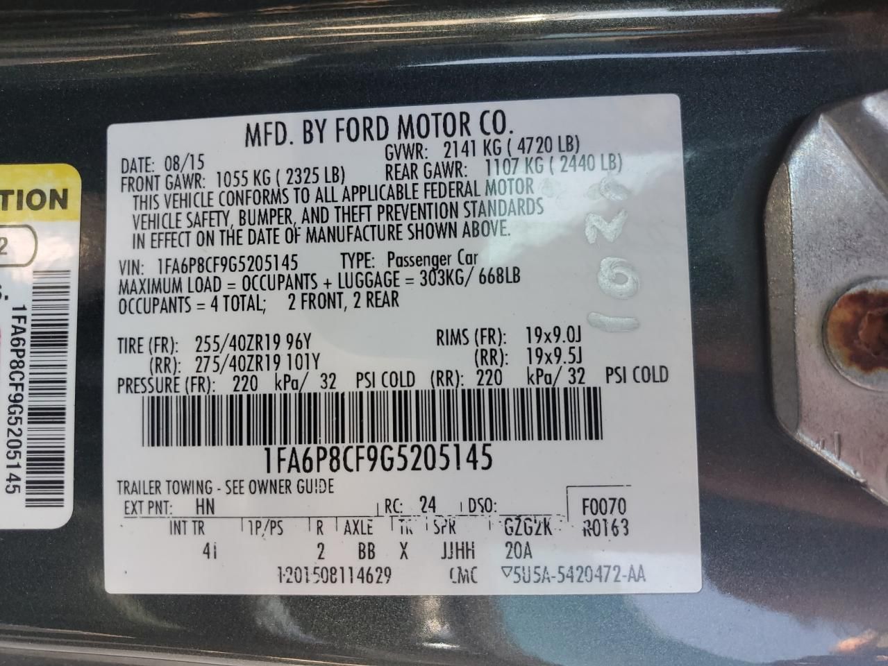 2016 Ford Mustang gt