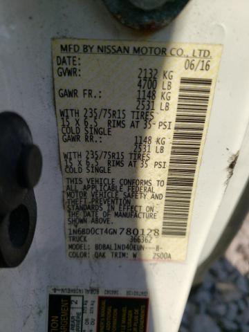 2016 Nissan Frontier s