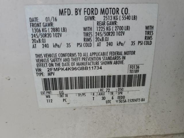 2016 Ford Edge Titanium