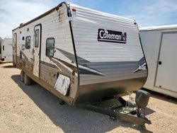 Salvage trucks for sale at Abilene, TX auction: 2020 Coleman Travel Trailer