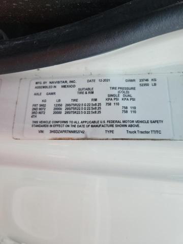 2022 International LT625 Semi Truck