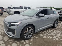 Audi salvage cars for sale: 2025 Audi Q4 E-tron Sportback Premium Plus