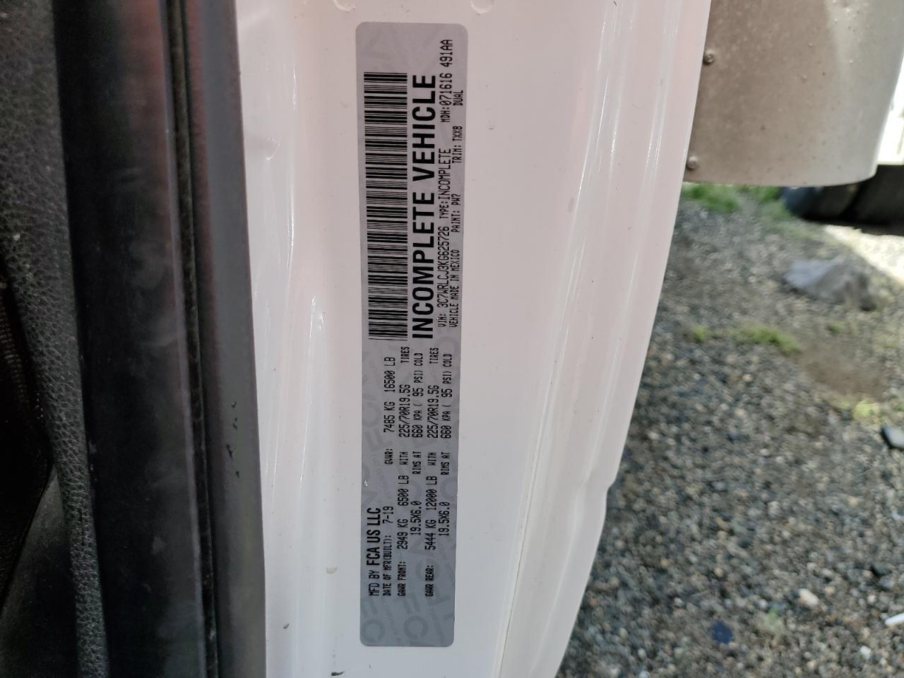 2019 Dodge RAM 4500