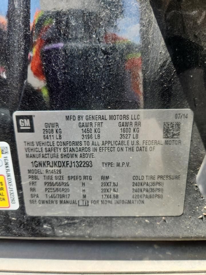 2015 Chevrolet Traverse ltz