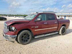 Salvage cars for sale from Copart San Antonio, TX: 2017 Dodge RAM 1500 SLT