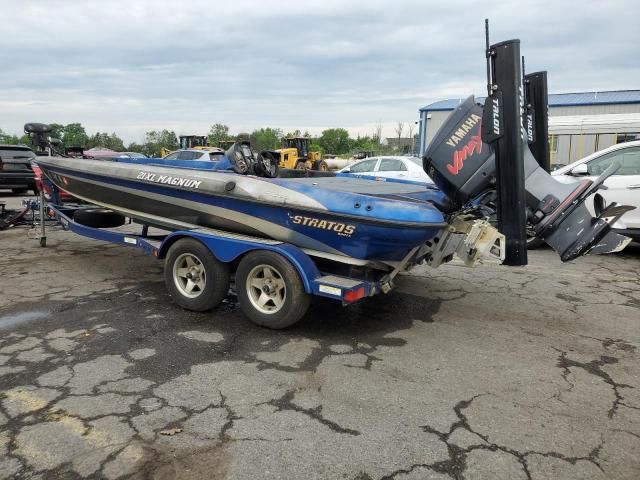 2002 Stratos Boat