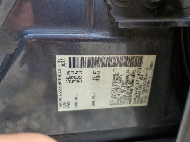 2012 Nissan Altima Base