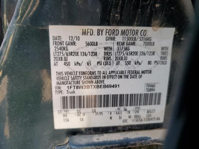 2011 Ford Super Duty F-350 W/S
