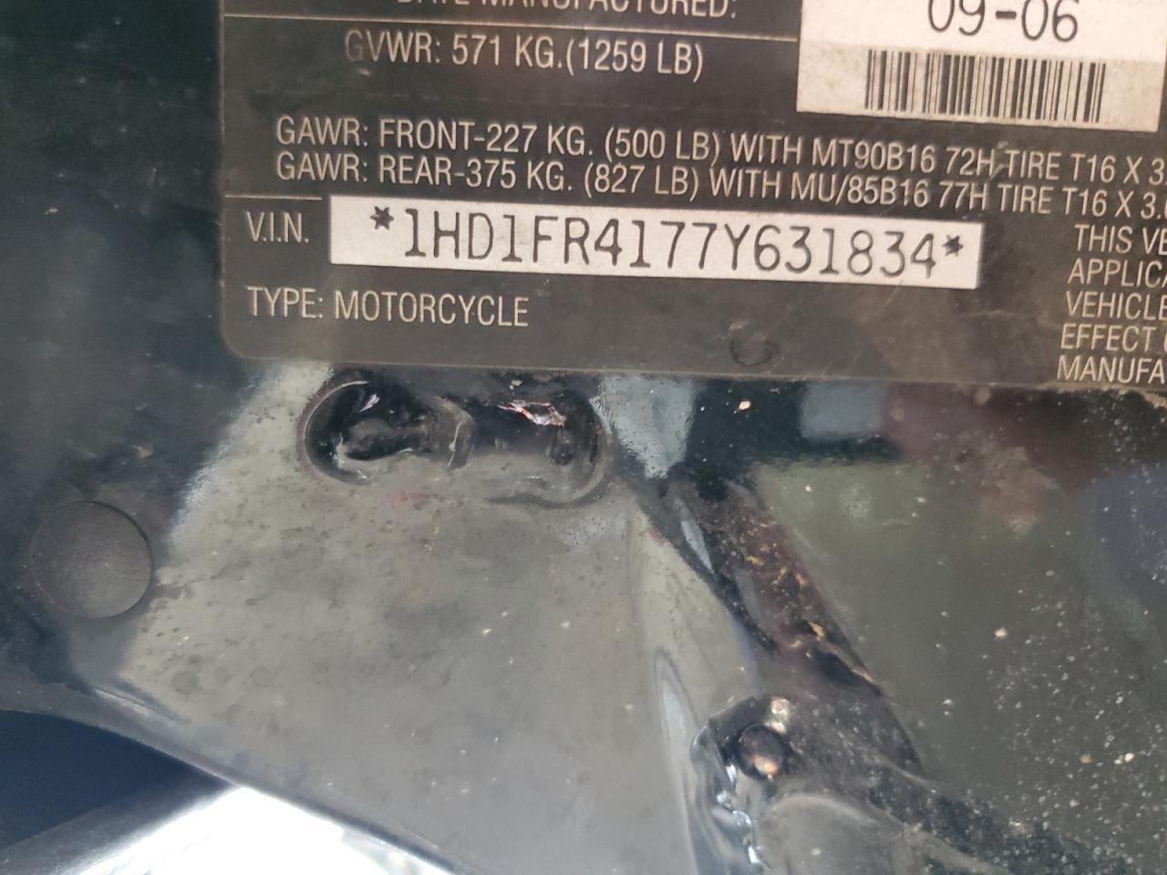 2007 Harley-Davidson Flhrci