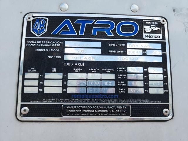 2023 Atro DRY Van Trailer
