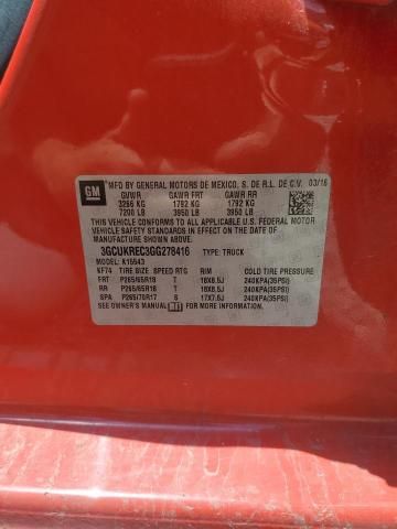 2016 Chevrolet Silverado K1500 LT