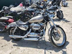 Salvage motorcycles for sale at Candia, NH auction: 2007 Harley-Davidson XL1200 C
